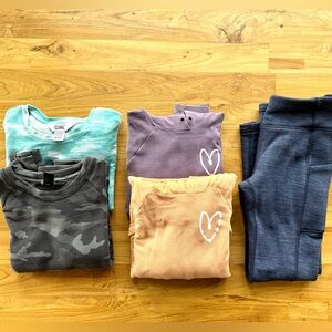 Athleta Girl Winter Bundle - Sweatshirts and Leggings - M 8/10